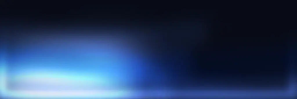 Dégradé de fond bleu format bannière
